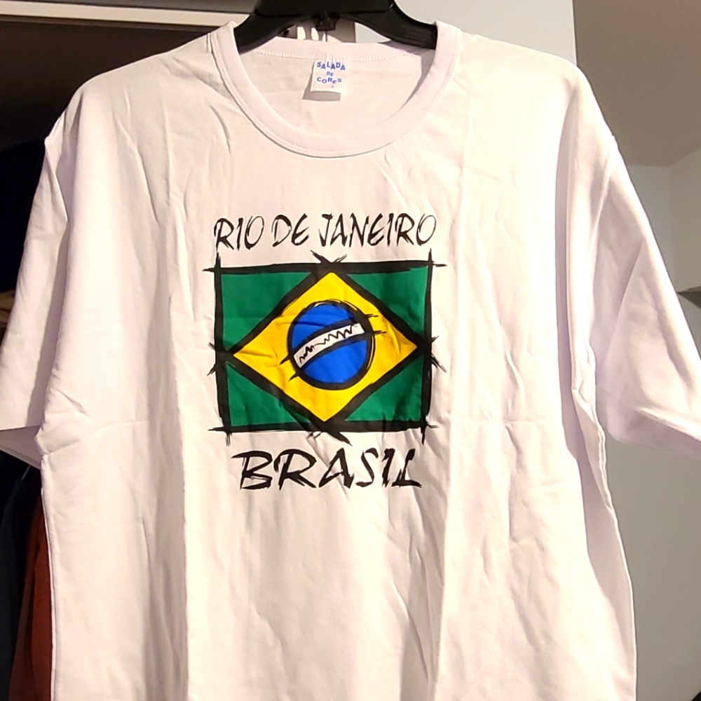 Small Brazil souvenir shirt. Brand new never worn.